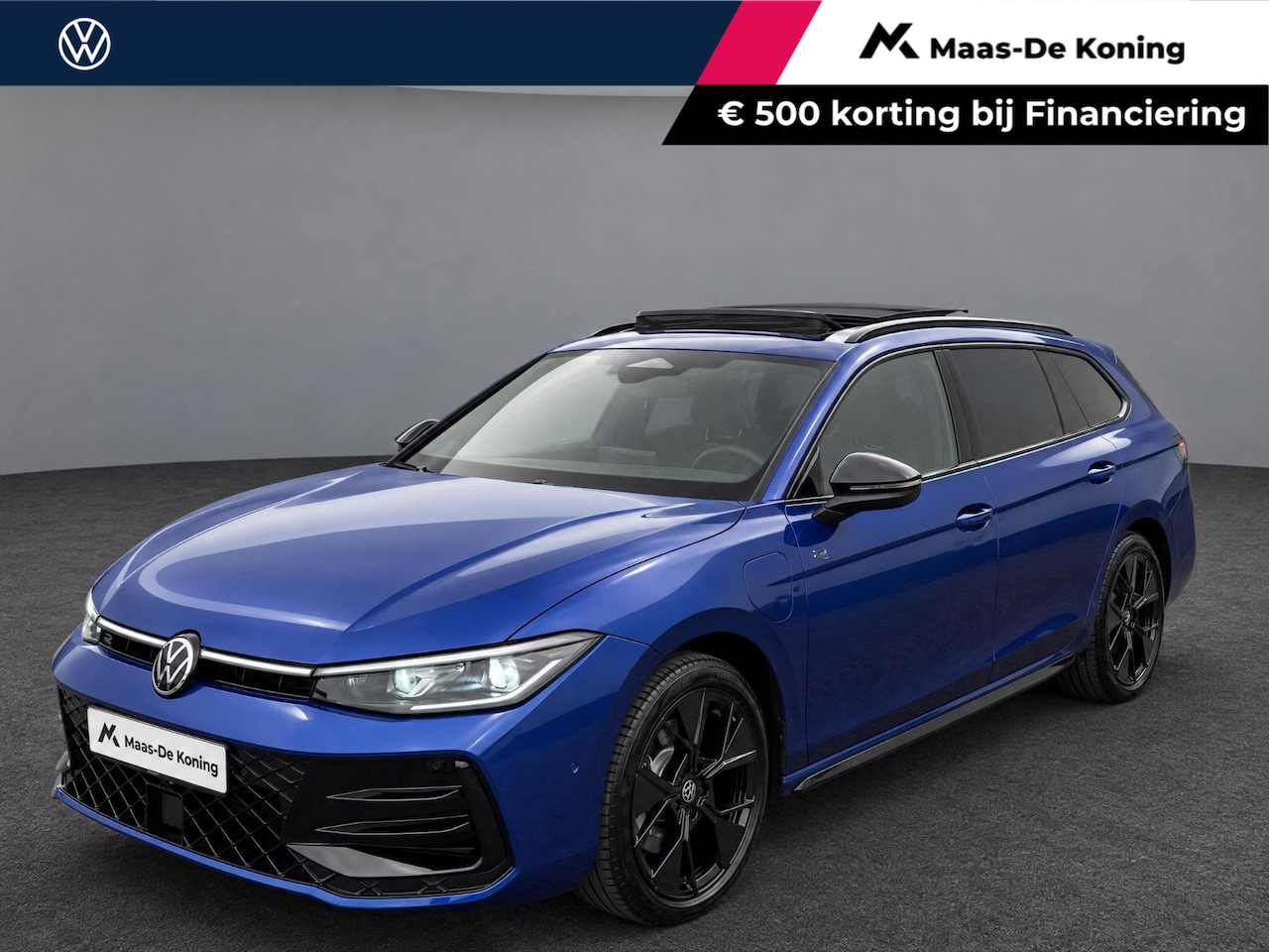 Volkswagen Passat Variant - 1.5eTSI 200kW/272PK R-Line Black Style · Panoramadak · Leder · Trekhaak · 360°Camera · Har - AutoWereld.nl