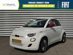 Fiat 500 - 24kWh 95pk Red I Pack Comfort I Pack Style I Navigatie I Cruise Control I Lichtmetalen Vel