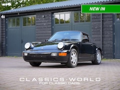 Porsche 911 Cabrio - 964 911 Carrera 2 Cabriolet – Black – Manual