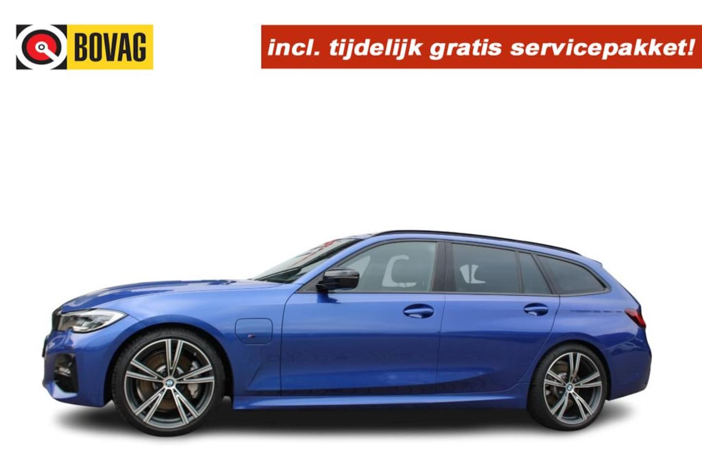 BMW 3-serie - 330e X-Drive M-Sport High Ex.Leder Pano Leder HUD Cam. Superstrak!! - AutoWereld.nl