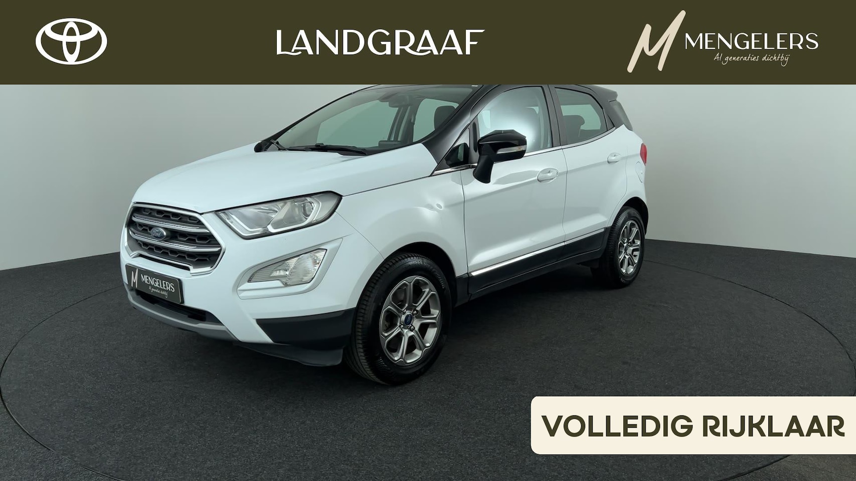 Ford EcoSport - 1.0 EcoBoost Titanium | Volledig Rijklaar + Riem | 12 Maanden Bovag Garantie | - AutoWereld.nl