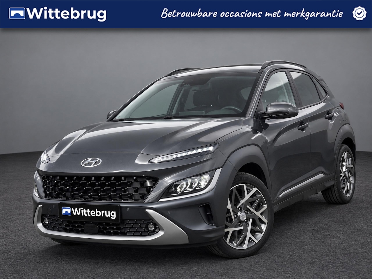 Hyundai Kona - 1.6 GDI HEV Premium LEDER | 18 INCH VELGEN | FULL LED - AutoWereld.nl