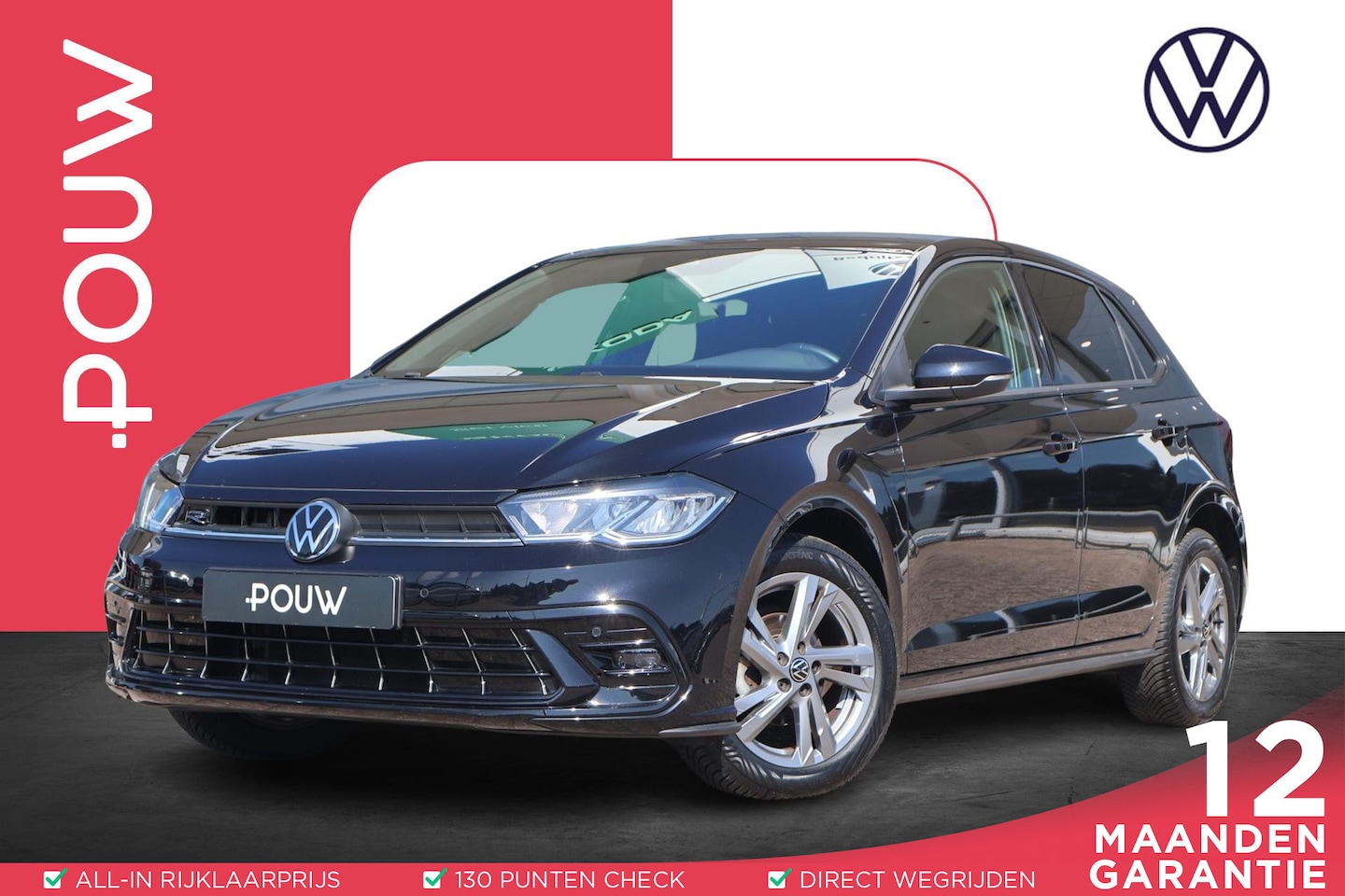 Volkswagen Polo - 1.0 TSI 95pk R-Line | Adaptive Cruise | PDC | Apple Carplay | Clima - AutoWereld.nl
