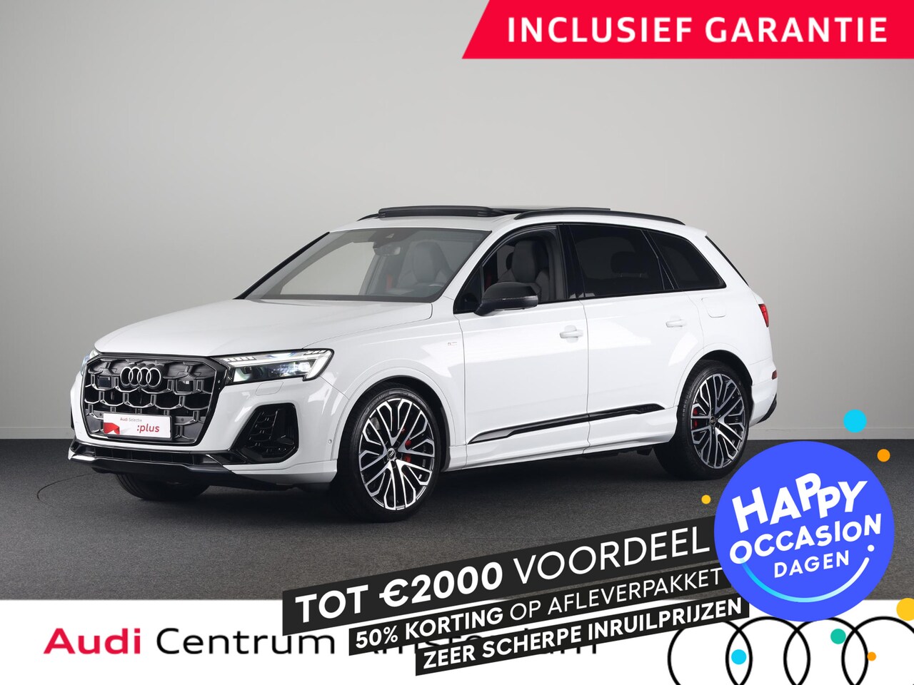 Audi Q7 - 60 TFSI e quattro Pro Line S Competition 490pk | Panoramadak | Wegklapbare trekhaak |  Sto - AutoWereld.nl