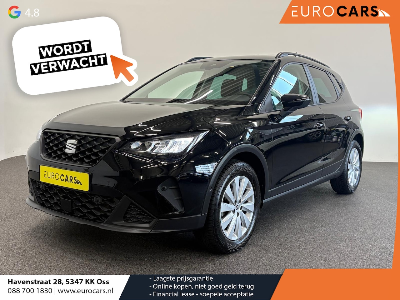 SEAT Arona - 1.0 TSI 110pk Automaat Style Business Connect Climate Control Navigatie Apple Carplay/Andr - AutoWereld.nl