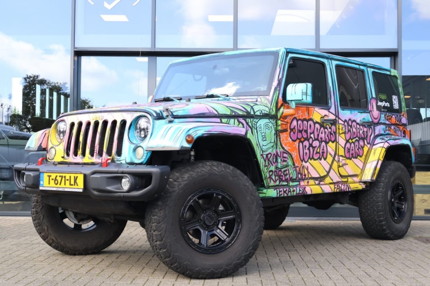 Jeep Wrangler - 3.8i V6 4x4 Aut. Graffity by Tyrone edition - AutoWereld.nl