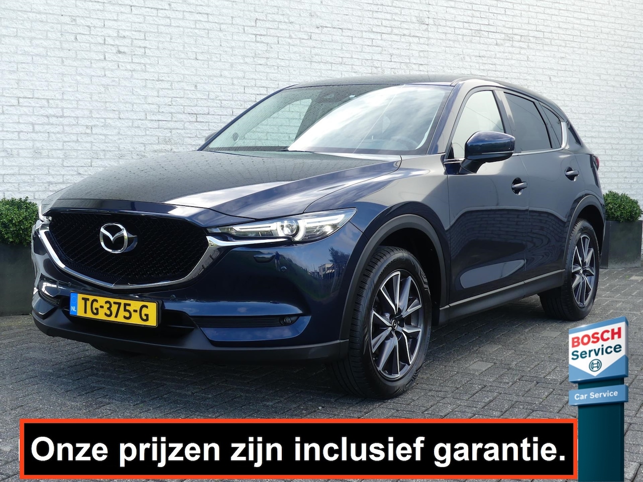 Mazda CX-5 - 2.0 SKYACTIV-G 165PK GT-LUXURY LEDER/TREKHAAK/CRUISE/CAMERA/STOELVERW. - AutoWereld.nl