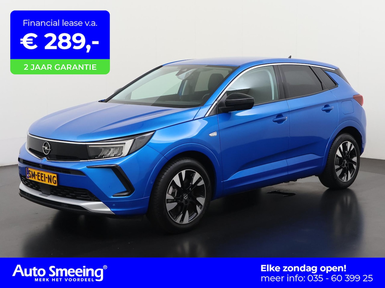 Opel Grandland - 1.6 Turbo Plug-In Hybrid Elegance | Leder | Memory stoel | Winterpakket | Zondag Open! - AutoWereld.nl