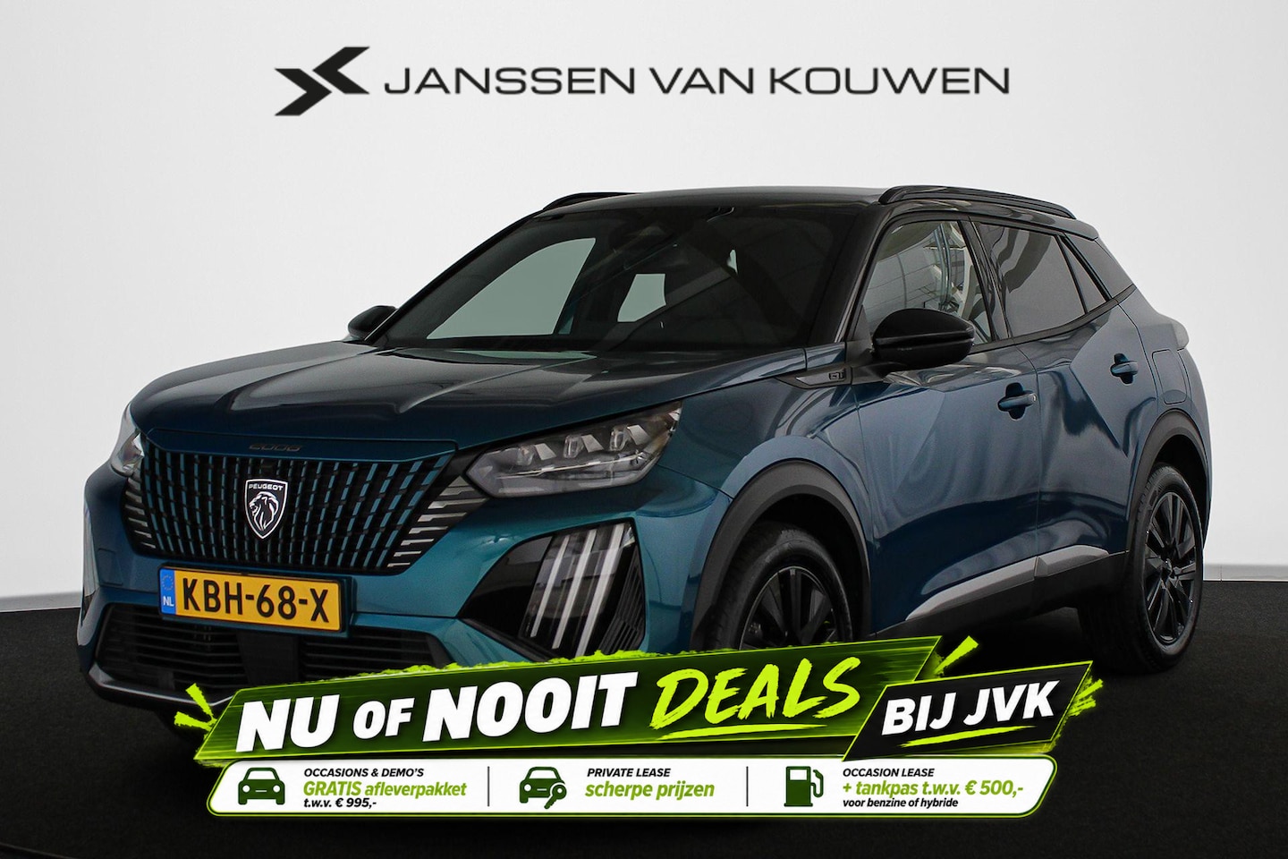Peugeot 2008 - 1.2 Hybrid 145 GT Keyless Camera Dodehoek Adaptive Cruise - AutoWereld.nl