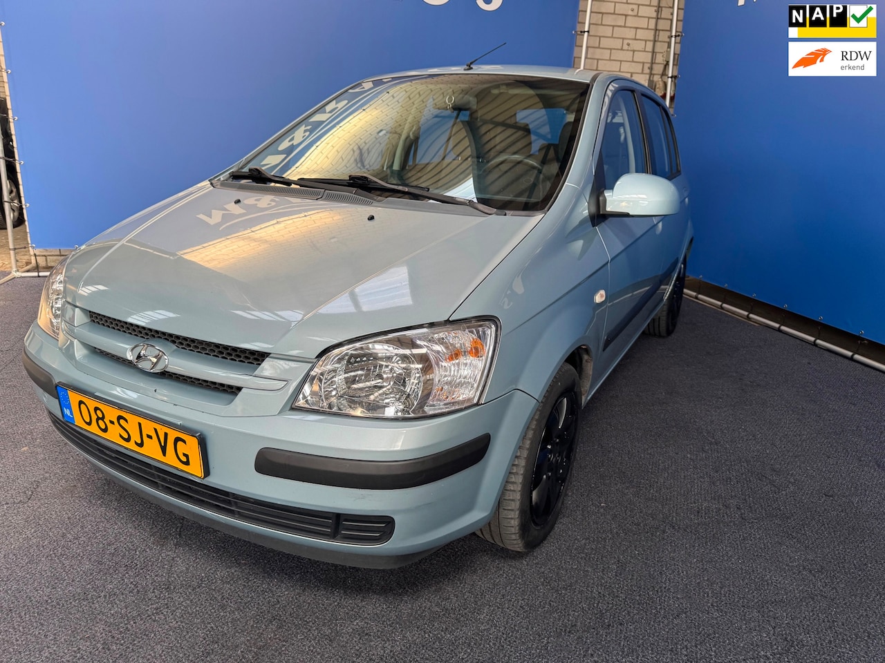 Hyundai Getz - 1.3i Active Cool NAP met Nieuwe APK - AutoWereld.nl