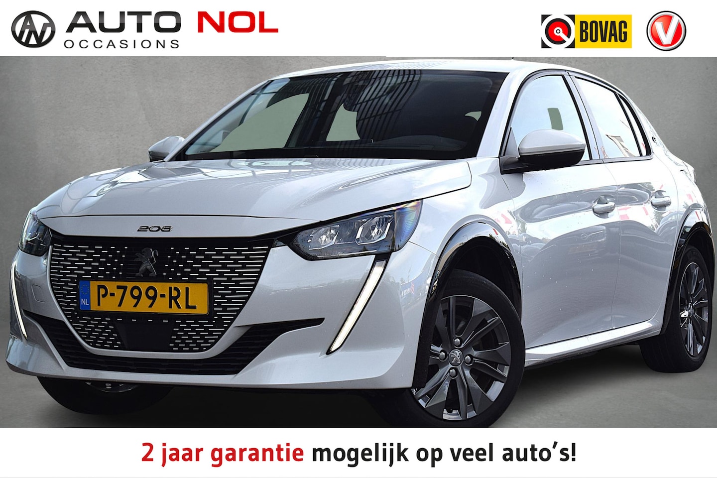 Peugeot e-208 - EV Active 50 kWh | Apple CarPlay | Half Leer | Sportstoelen | Cruise - AutoWereld.nl