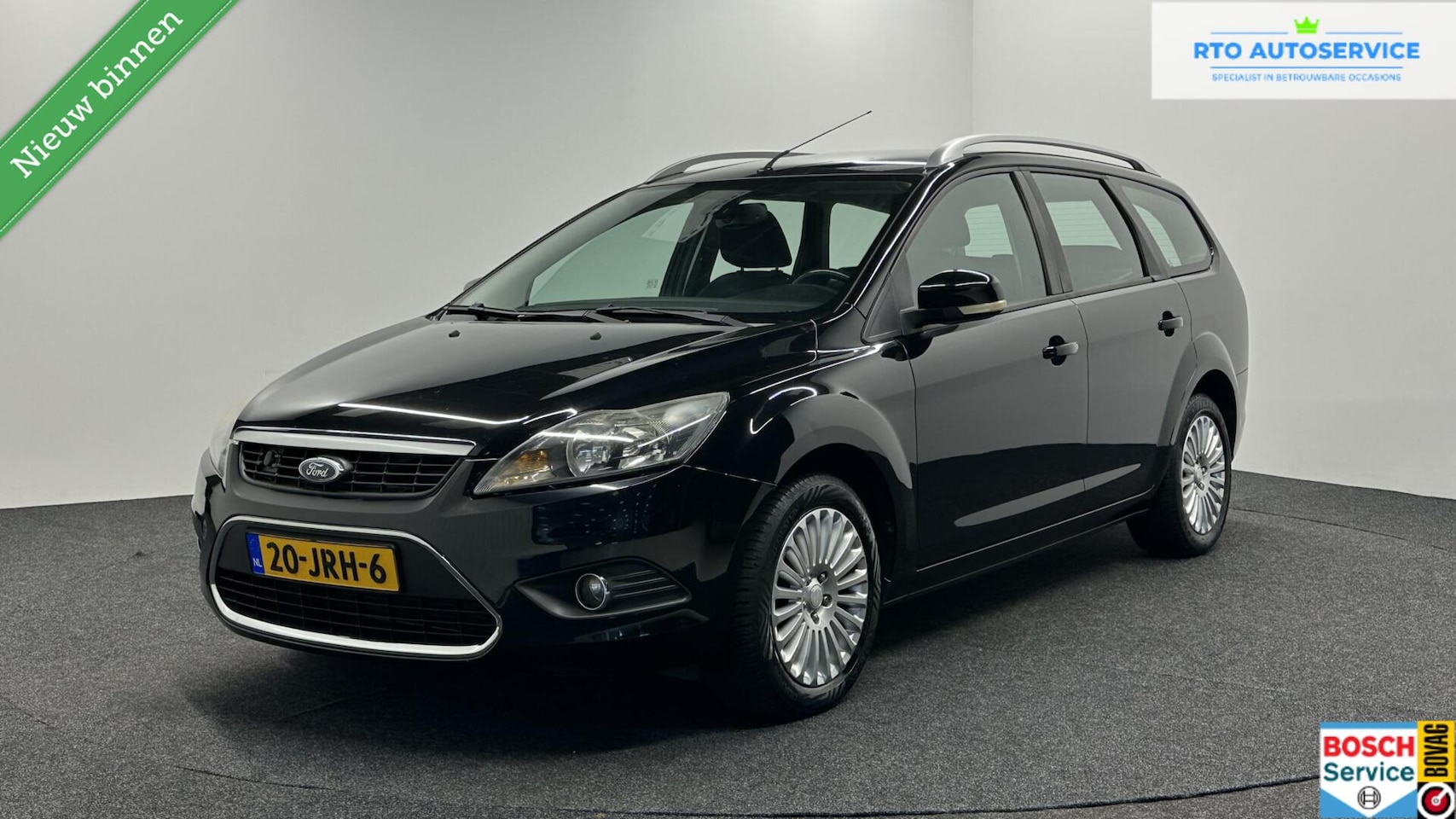 Ford Focus Wagon - 1.8 Titanium Flexi Fuel NAVIGATIE CRUISE ECC LM. - AutoWereld.nl