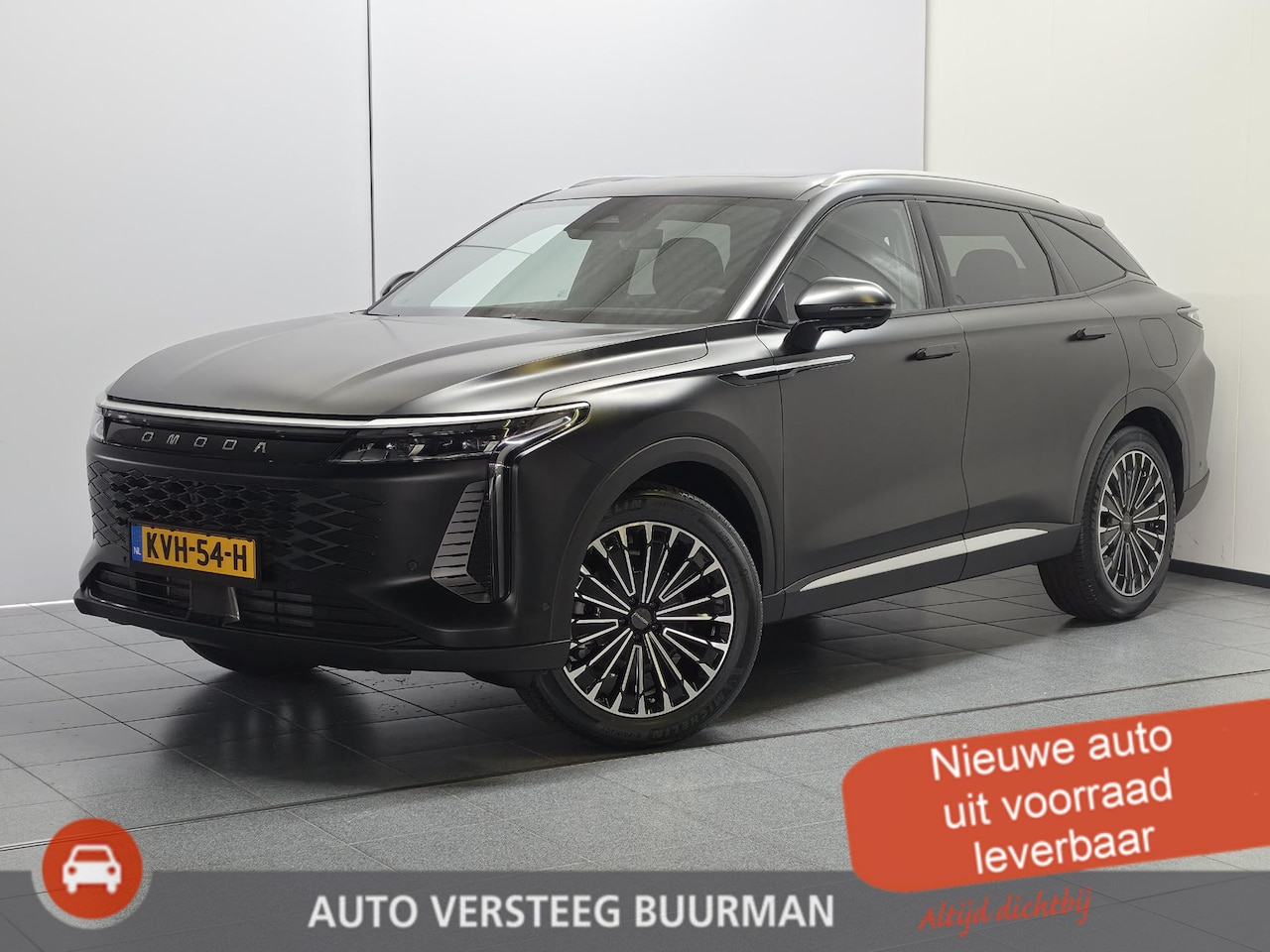 Omoda 9 - 1.5T-GDi SHS-P Premium Mat zwart, Leder, massage, adaptive cruise - AutoWereld.nl