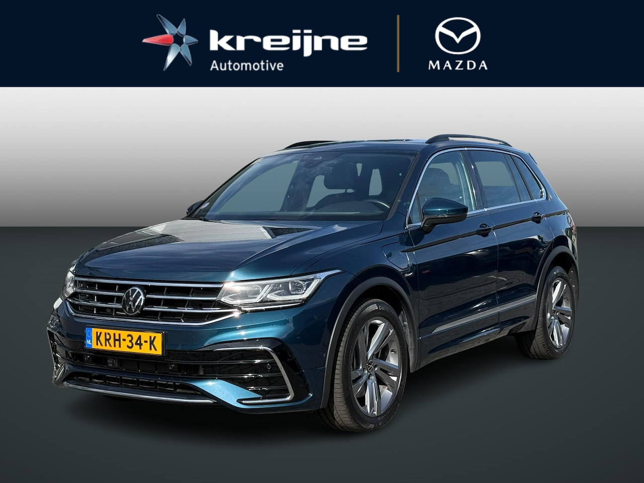 Volkswagen Tiguan - 1.4 TSI eHybrid R-Line Business+ | Panoramadak | Camera | Rijklaarprijs | Assistentie Pakk - AutoWereld.nl