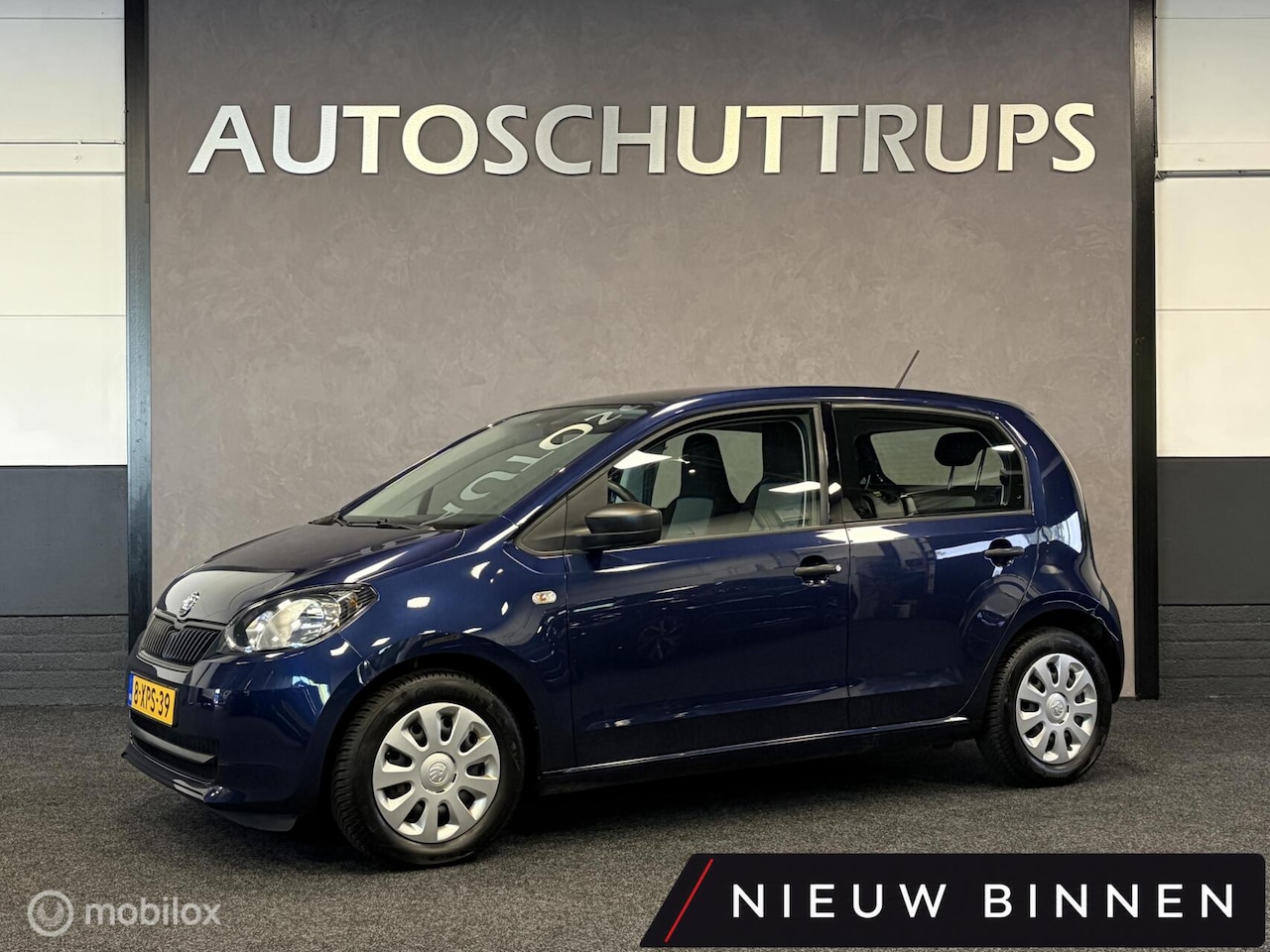 Skoda Citigo - 1.0 Greentech Active Pro 1E EIG / NAP / AIRCO / CDV / ALL SEASONS / - AutoWereld.nl