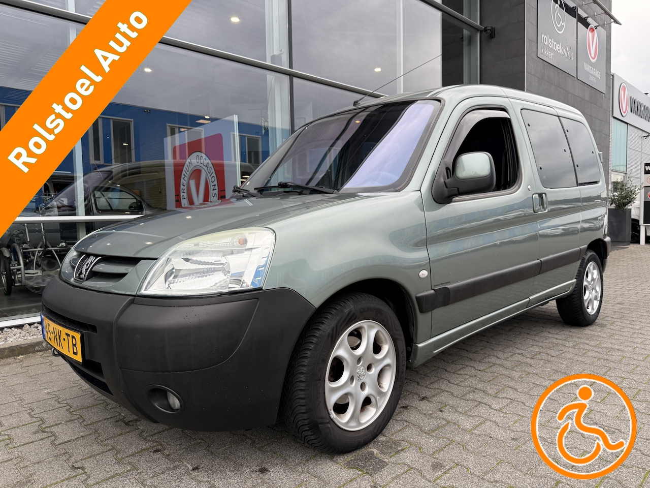 Peugeot Partner MPV - 3+1 Rolstoelauto 1.6-16V XT (Mooie frisse 5+0 of 3+1 Rolstoelauto!) - AutoWereld.nl