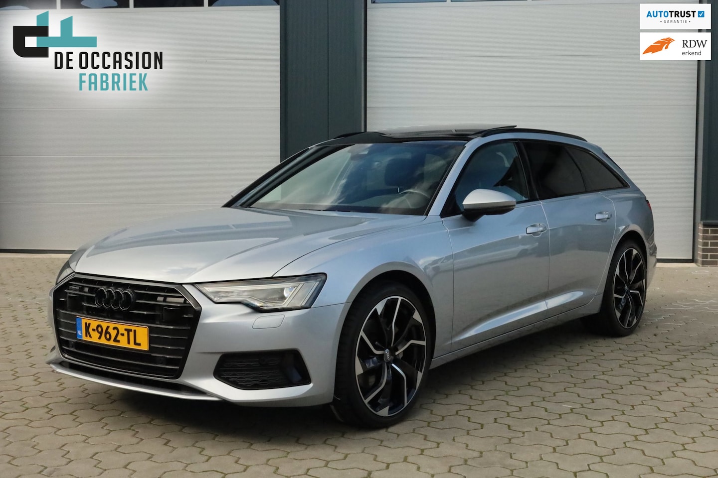 Audi A6 Avant - 45 TFSI quattro Sport S line Adaptief Keyless Pano Trekhaak Memory Carplay - AutoWereld.nl