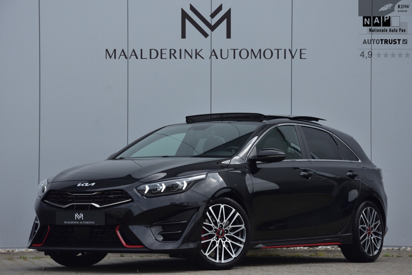 Kia Cee'd - Ceed 1.6 T-GDi GT Panodak, JBL, Camera , Keyless, Digitale Cockpit, Stoelverwarming - AutoWereld.nl