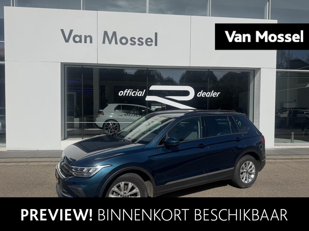 Volkswagen Tiguan - 1.5 TSI Life Business 150 PK | Automaat | Navigatie | Trekhaak | Parkeersensoren | Stoelve - AutoWereld.nl