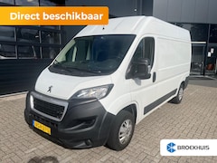 Peugeot Boxer - 335 2.2 BlueHDi 140 L2H2 Premium | Sortimo | Camera | Trekhaak | | 2 zitplaatsen rechtsvoo