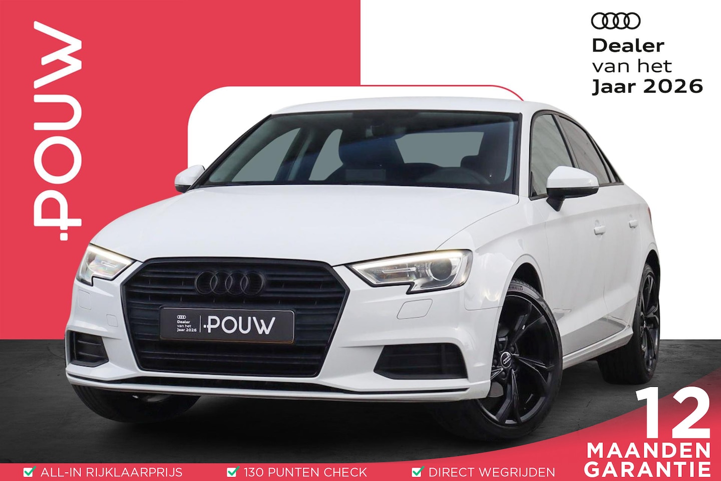 Audi A3 Limousine - 30 TFSI 116pk Pro Line | Cruise Control | 18'' Lichtmetalen Velgen - AutoWereld.nl