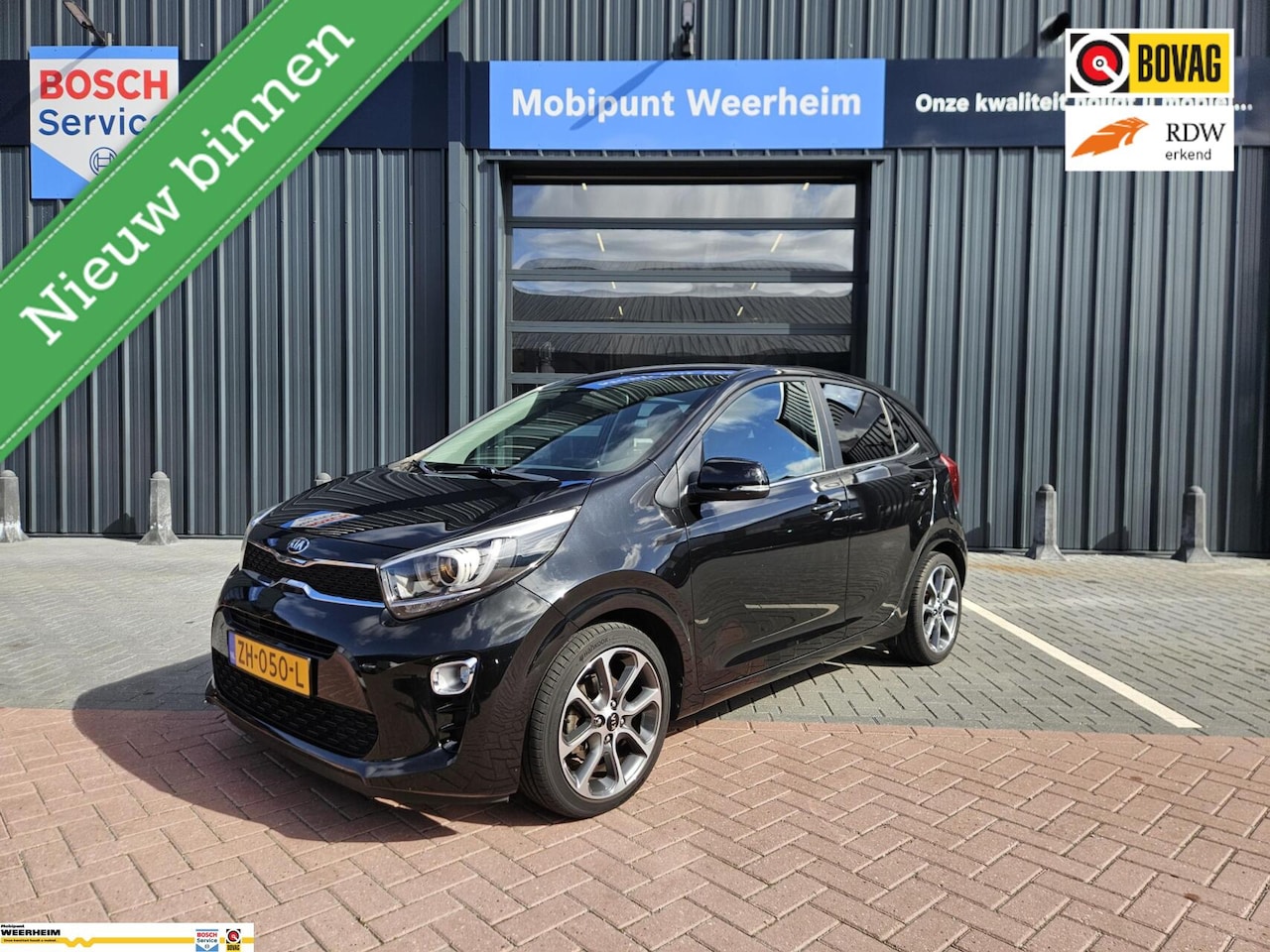 Kia Picanto - 1.0 CVVT Design Edition LEDER |NAVI | CAM | ANDROID / CARPLAY | etc - AutoWereld.nl