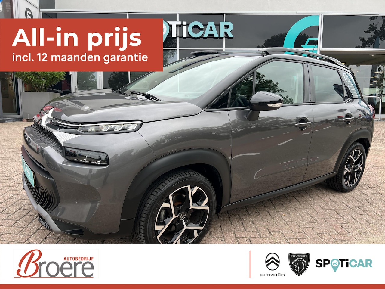Citroën C3 Aircross - C3 Aircross 1.2 Turbo 130 pk Shine EAT6 Automaat - AutoWereld.nl