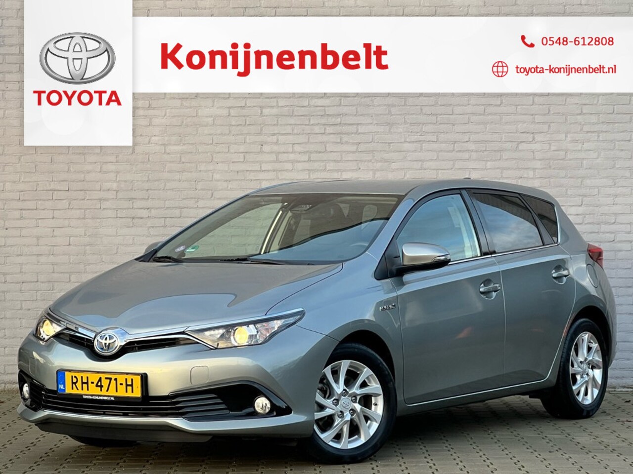 Toyota Auris - 1.8 Hybrid Dynamic Go Automaat 5-deurs NL auto | Navi | Camera - AutoWereld.nl