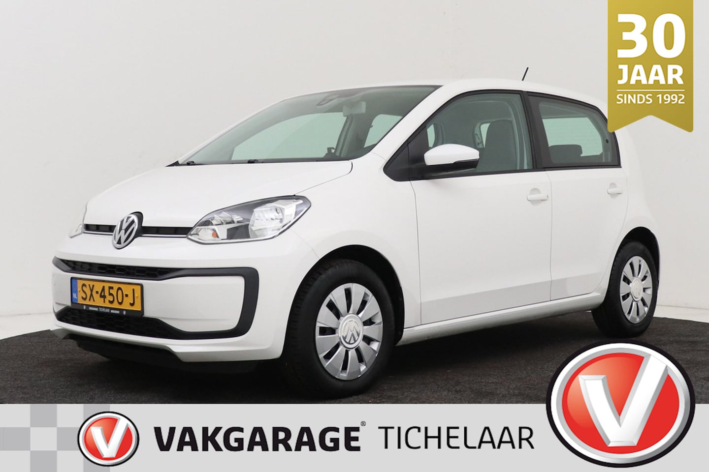 Volkswagen Up! - 1.0 BMT move up! | Org NL | 65.000 KM!! | Airco | Navigatie Via Telefoon | Bluetooth | - AutoWereld.nl