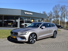 Volvo V60 - T6 AWD 350PK Plug-in Hybrid Essential Bright | NIEUW | 19"LMV | Leder | Stuur & Stoelverwa