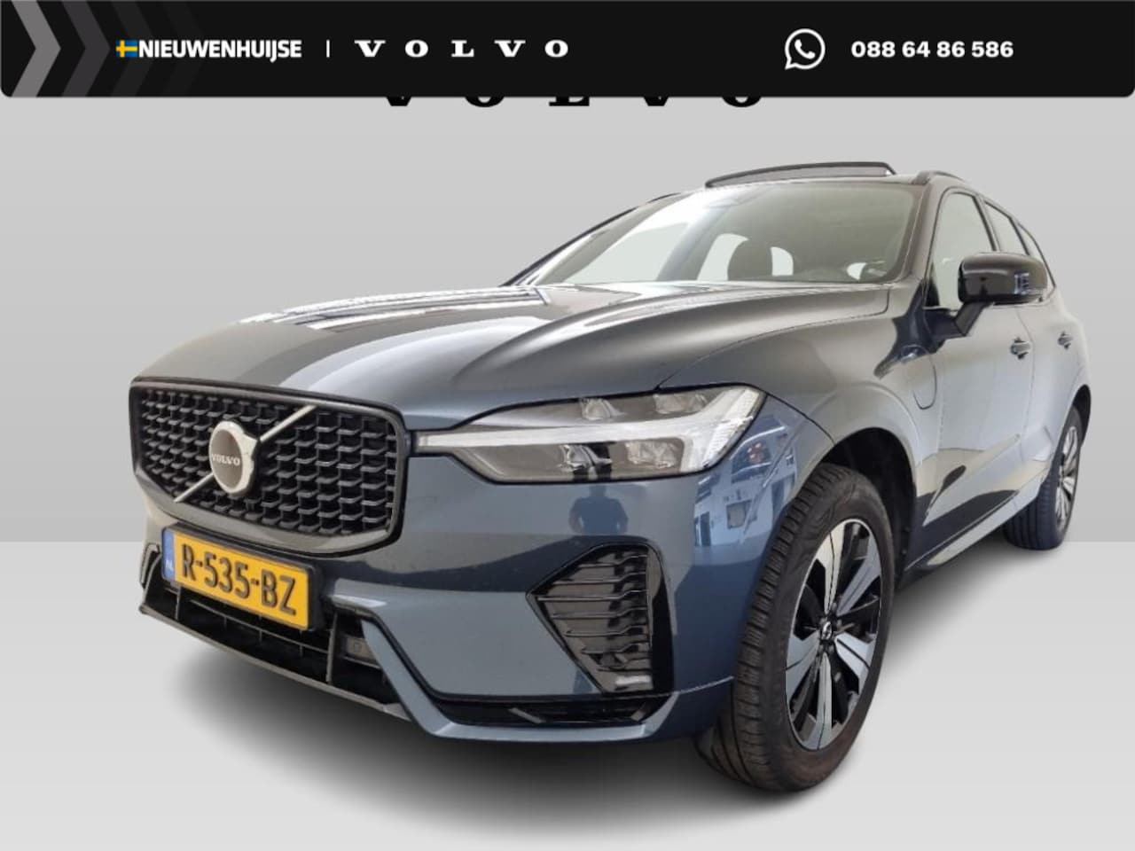 Volvo XC60 - 2.0 T6 Plug-in hybrid AWD Plus Dark | Long Range | Adaptieve Cruise Control | Panoramadak - AutoWereld.nl
