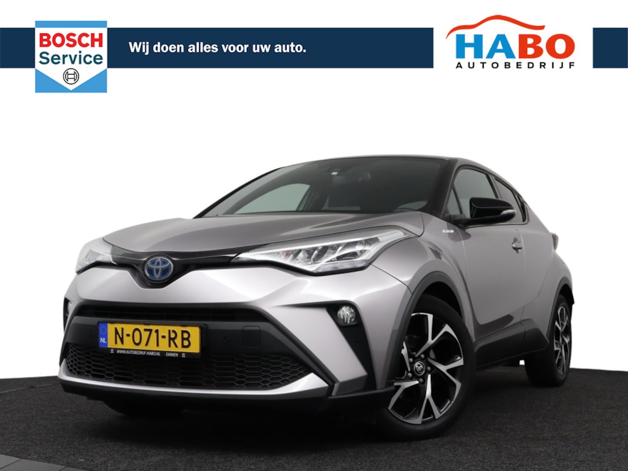 Toyota C-HR - 1.8 HYBRID STYLE CVT AUTOMAAT ECC/CRUISE/NAV/CAMERA/KEYLESS.ENTRY/STOEL.VERWARM/JBL.SOUND. - AutoWereld.nl