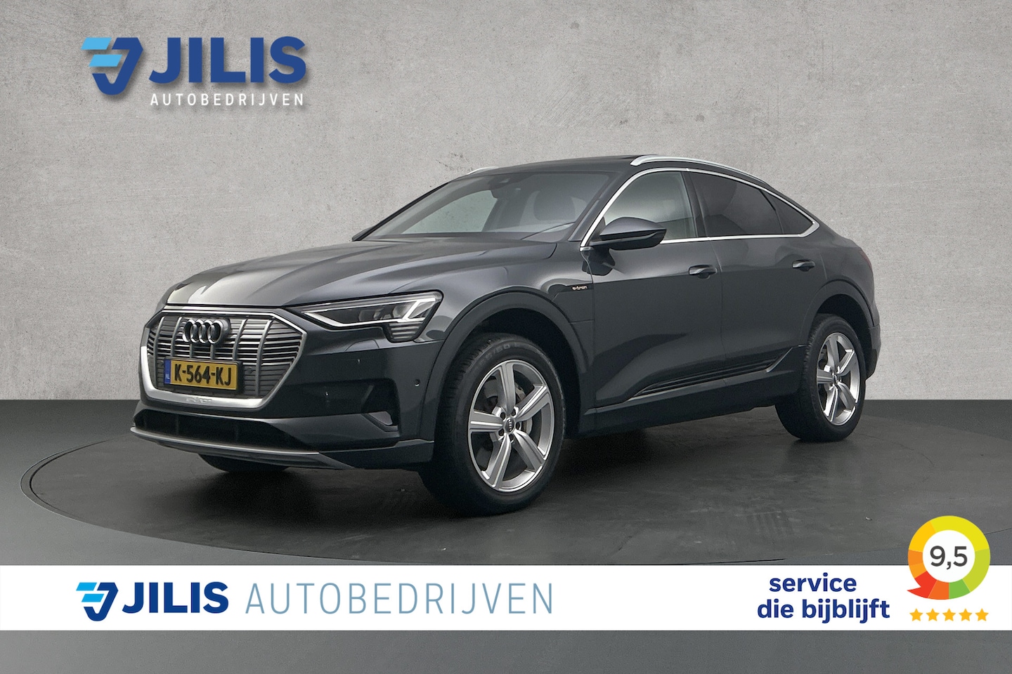 Audi e-tron Sportback - 50 quattro S edition | Luchtvering | Panoramadak | Camera | S-line - AutoWereld.nl