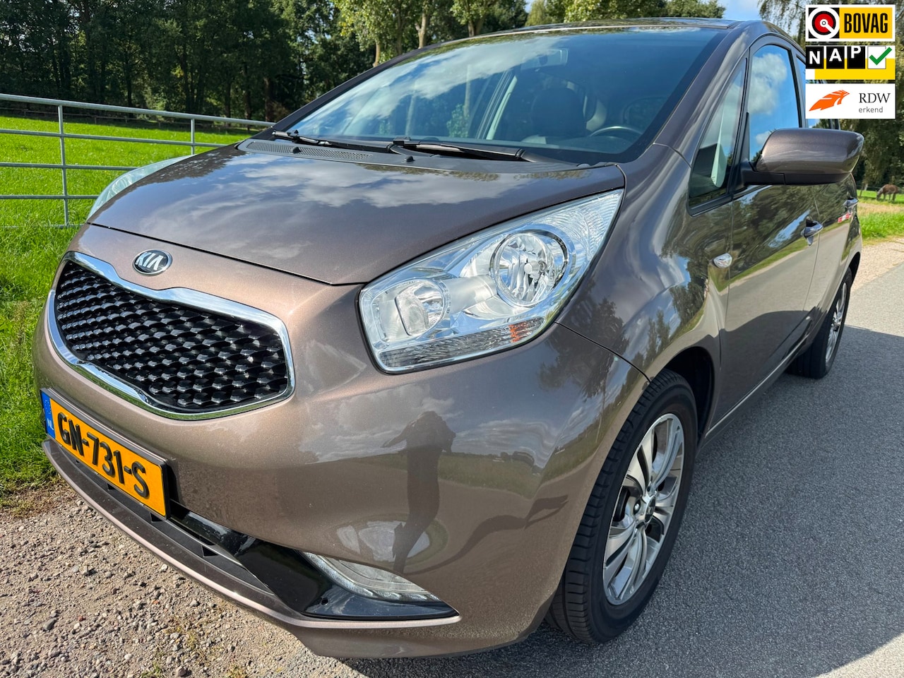 Kia Venga - 1.4 CVVT DynamicPLusLine DEALER onderhouden en 1ste eigenaar - AutoWereld.nl