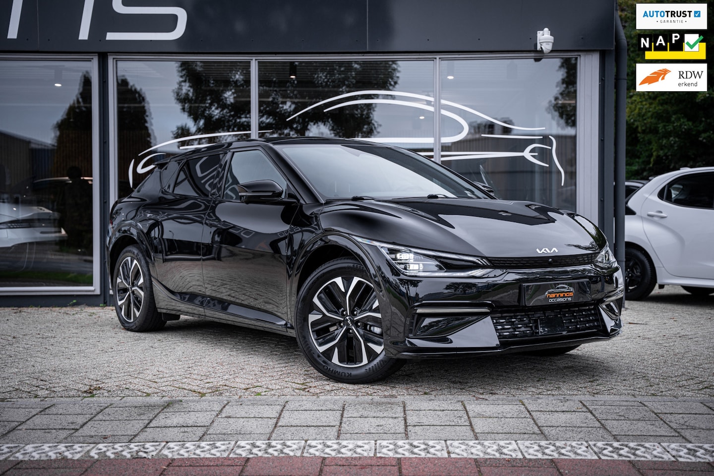 Kia EV6 - GT-Line 77.4 kWh|Pano|ACC|HUD|Lane Assist|Memory|Meridian Audio| - AutoWereld.nl