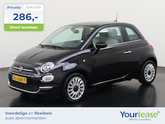 Fiat 500 - 0.9 TwinAir Turbo Lounge | All-in 286, - Private Lease | Direct uit voorraad