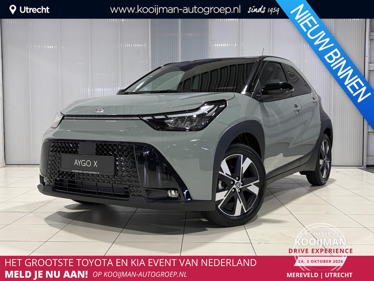 Toyota Aygo X - Hybrid 115 pulse Hybrid 115 pulse , Voorraad, zuinig en luxe, Apple/ Android auto, €1.500 inruilpremie - AutoWereld.nl