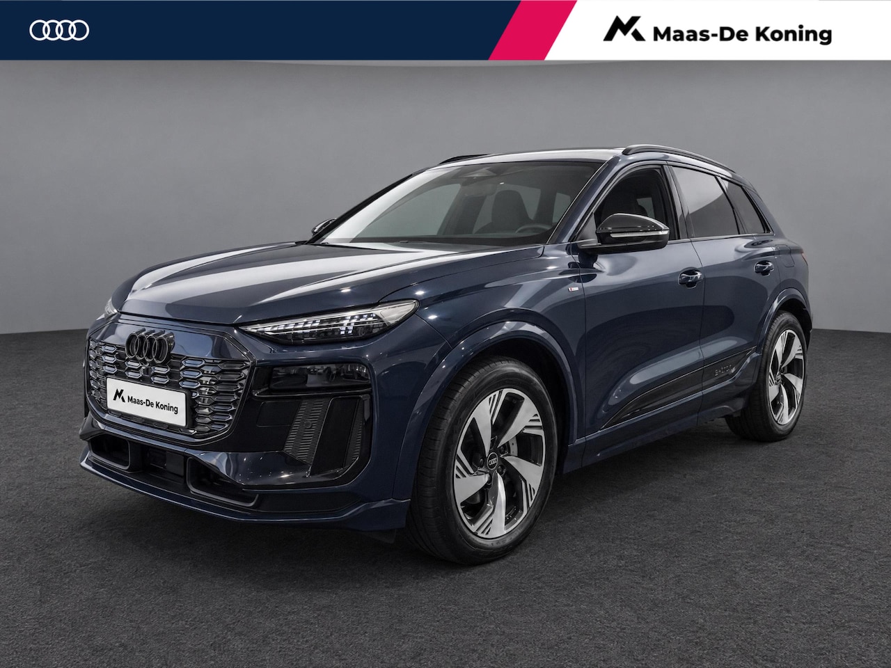 Audi Q6 e-tron - S edition 83 kWh 252 PK · Adaptieve luchtvering · Glazen panoramadak · Trekhaak elek. wegk - AutoWereld.nl