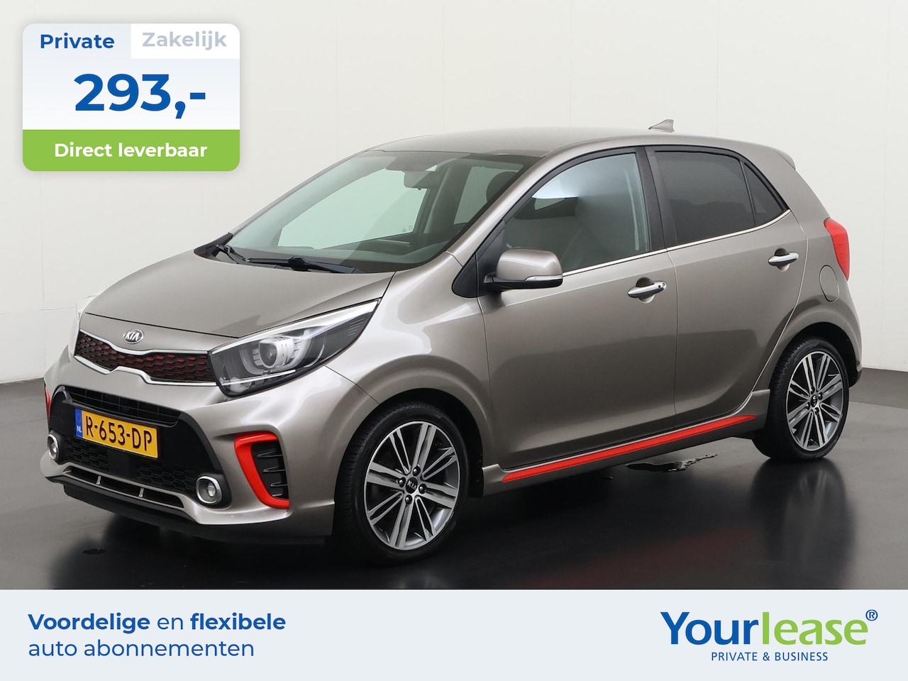 Kia Picanto - 1.2 CVVT DynamicPlusLine | All-in 293,- Private Lease | Direct uit voorraad - AutoWereld.nl