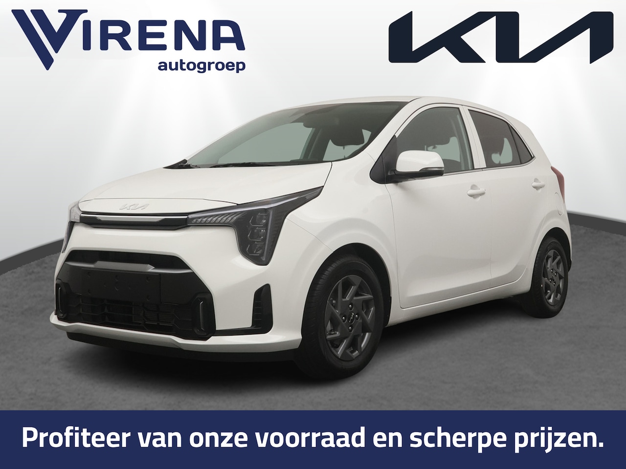 Kia Picanto - 1.0 GDi DynamicPlusLine Navigatie - Achteruitrijcamera - Apple & Android Carplay - Uit voo - AutoWereld.nl