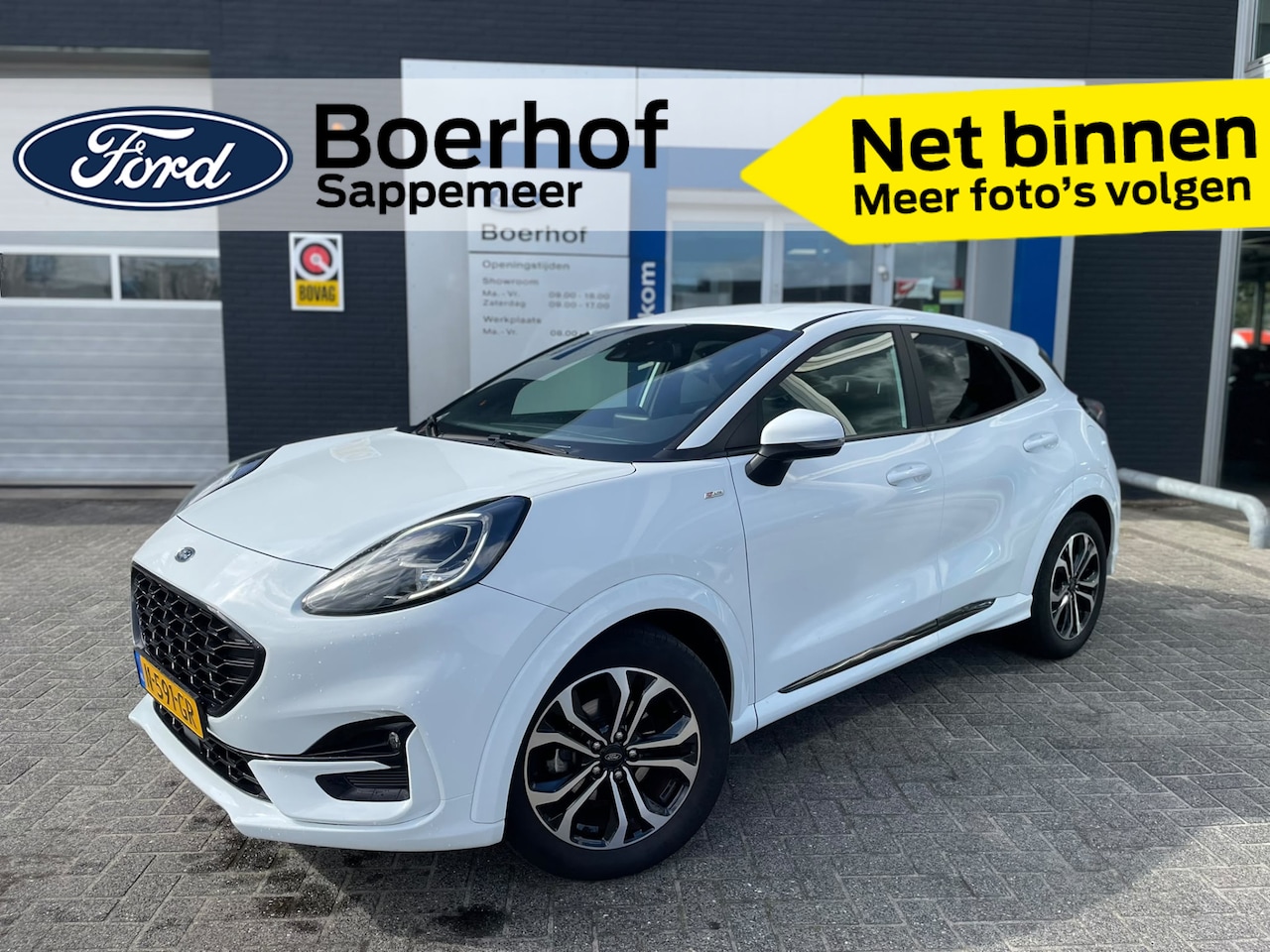 Ford Puma - EcoBoost Hybrid ST-Line 125PK | Nw geleverd 1e Eig. | Winterpack | Clima | Cruise | Privac - AutoWereld.nl