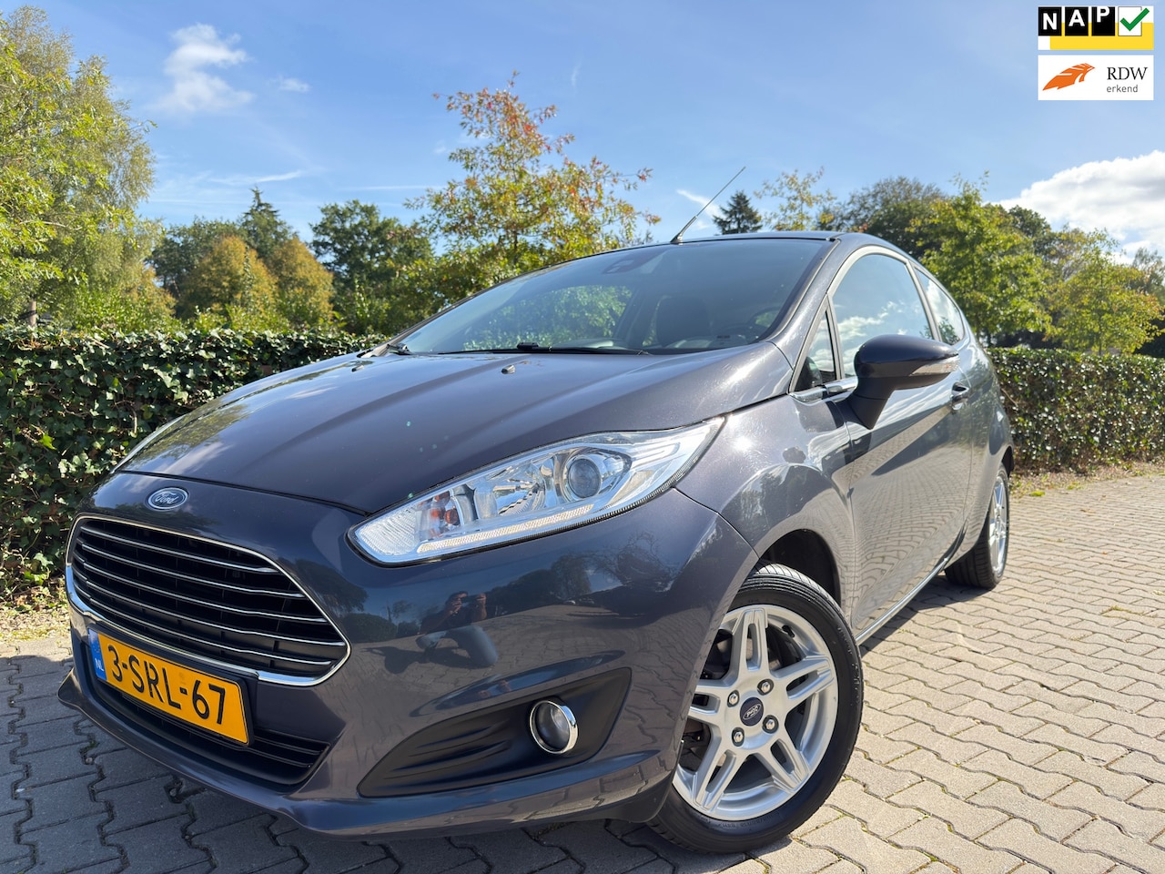 Ford Fiesta - 1.0 EcoBoost Titanium 1.0 EcoBoost Titanium , Clima / Cruise / Navi-Multimedia / Elec.Pakket / Isofix / Led / Pd - AutoWereld.nl