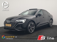 Audi Q8 Sportback e-tron - 55 Quattro S edition 114 kWh 408pk Dealer O.H | Luchtvering | Panodak | Black Optic | Adap