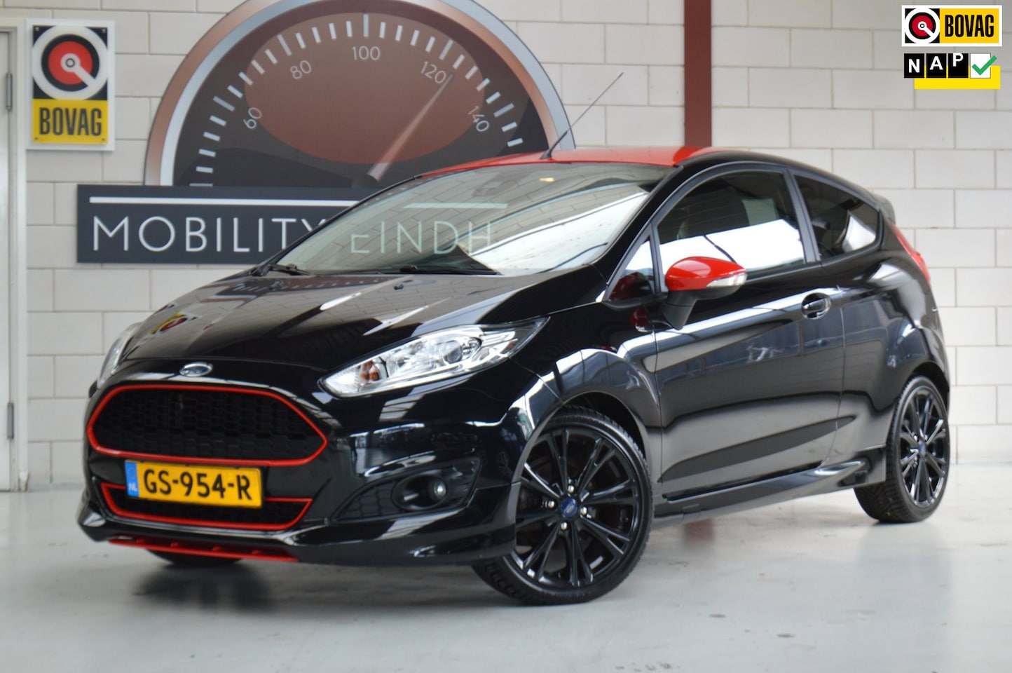 Ford Fiesta - 140PK Black Ed.1e eig, NL-auto, Dealeronderh!, nwe Riem, All-season - AutoWereld.nl