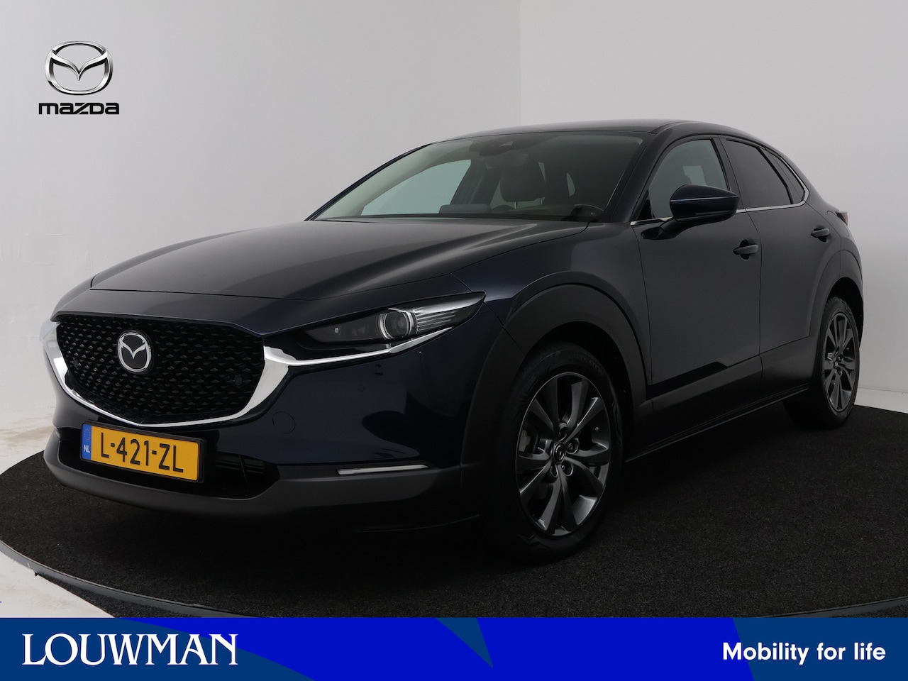 Mazda CX-30 - 2.0 e-SkyActiv-X M Hybrid Luxury automaat | BOSE | Leder | Carplay | - AutoWereld.nl