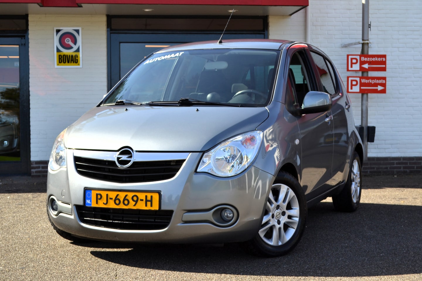 Opel Agila - 1.2 Edition 1.2 Edition, Automaat, Airco, 16.400 km ! uniek ! zeer nette staat. Hoge instap - AutoWereld.nl