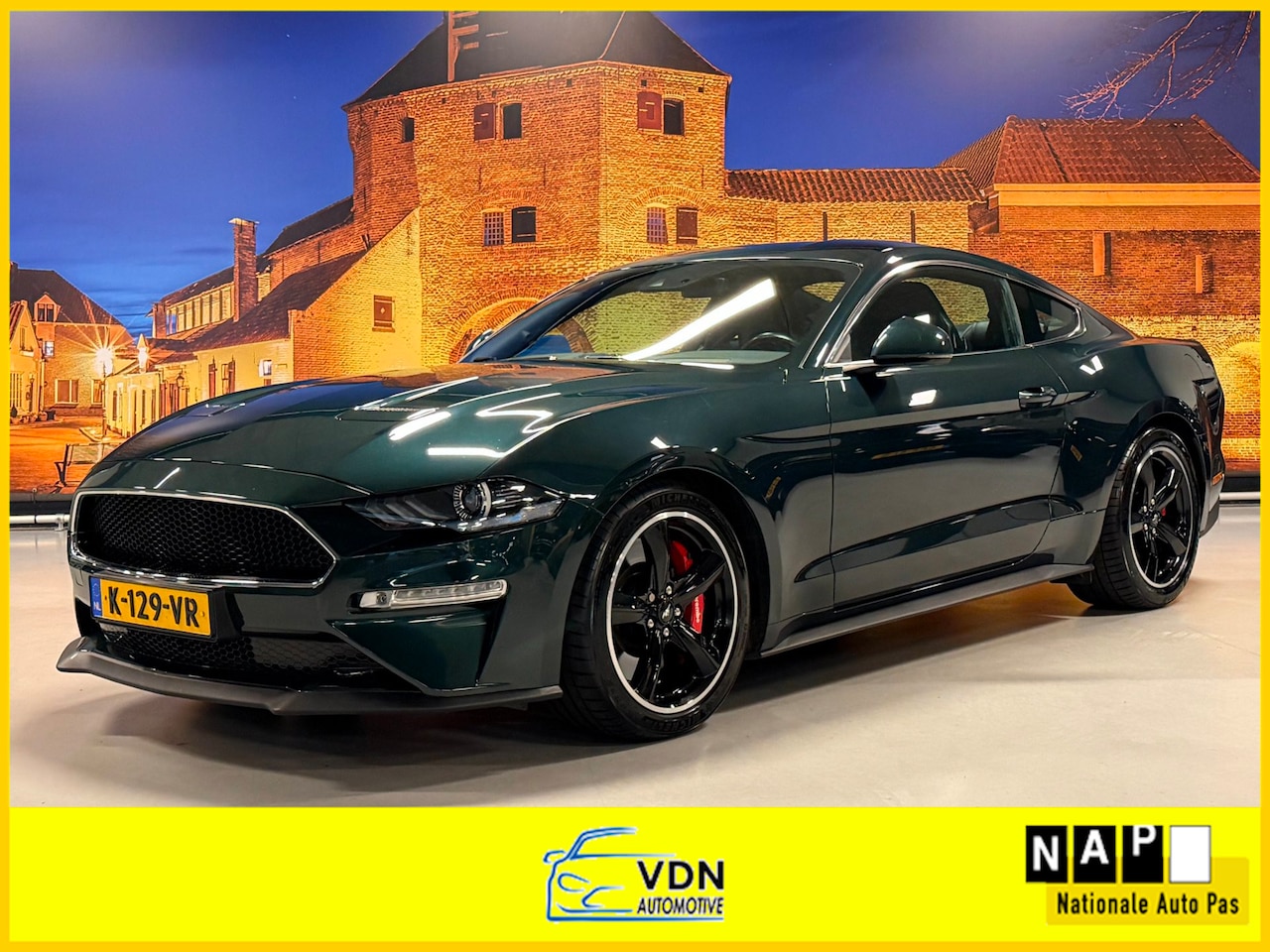 Ford Mustang Fastback - 5.0 V8 Bullitt B&O Recaro Brembo 460PK - AutoWereld.nl