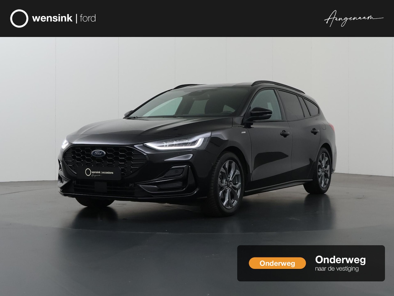 Ford Focus Wagon - 1.0 EcoBoost Hybrid ST Line X 155pk Automaat | Afn. Trekhaak | Adaptieve Cruise Control | - AutoWereld.nl