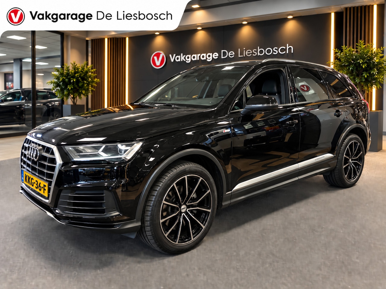 Audi Q7 - 55 TFSI phev e quattro Pro Line S-line / B&O / Leder dashboard / head-up / navigatie / - AutoWereld.nl