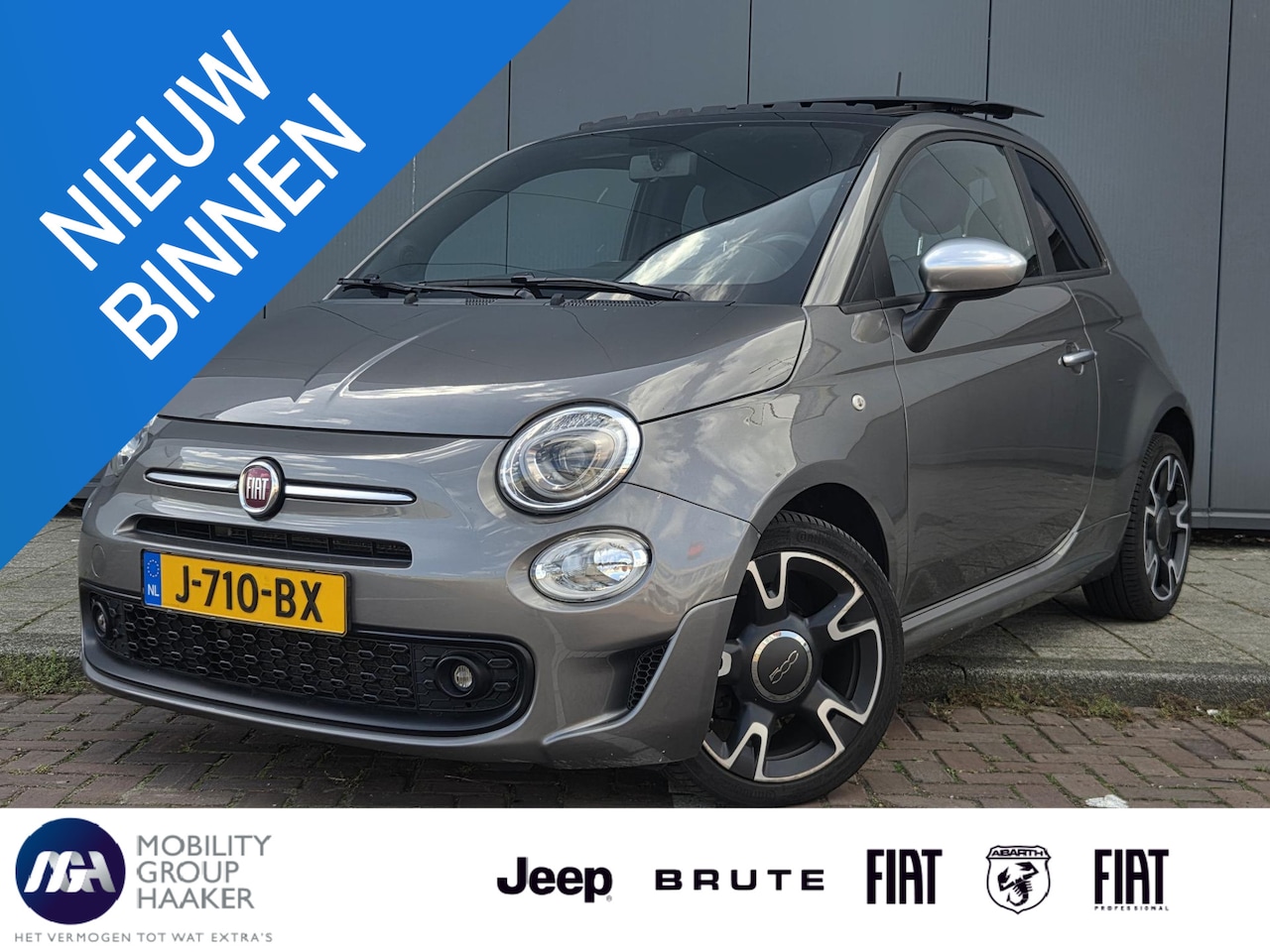 Fiat 500 - 1.2 Rockstar | Automaat | Schuif-kanteldak | Dealeronderhouden - AutoWereld.nl